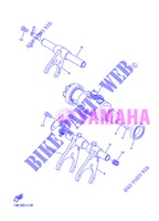 BARILLET DE SELECTION / FOURCHETTES pour Yamaha YZF-R1 de 2013