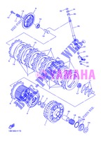 EMBRAYAGE DE DEMARREUR pour Yamaha YZF-R1 de 2013