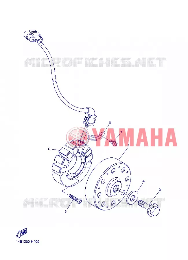 ALLUMAGE Yamaha MOTO 1000 2013 R1  YZF-R1