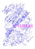 CADRE pour Yamaha YZF-R1 de 2013