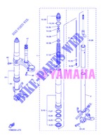FOURCHE pour Yamaha YZF-R1 de 2013