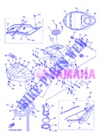 RESERVOIR A ESSENCE pour Yamaha YZF-R1 de 2013