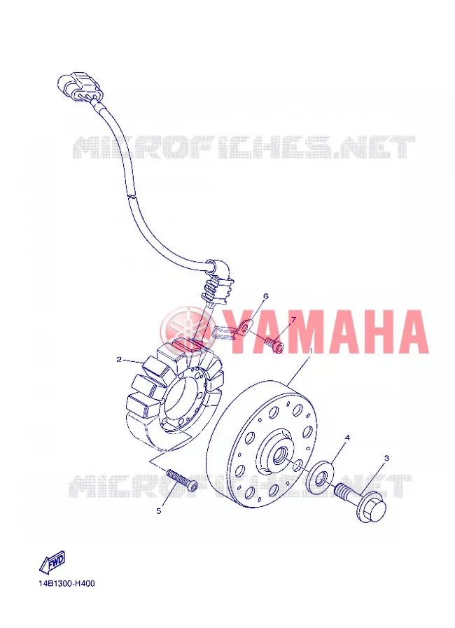 ALLUMAGE Yamaha MOTO 1000 2013 R1  YZF-R1