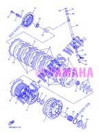 EMBRAYAGE DE DEMARREUR pour Yamaha YZF-R1 de 2013