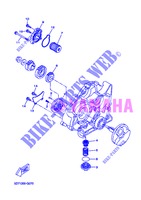 POMPE A HUILE pour Yamaha YZF-R125 de 2013