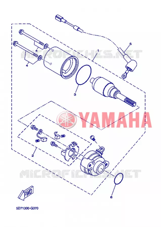 DEMARREUR Yamaha MOTO 125 2013 R125  YZF-R125