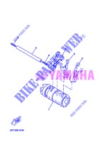BARILLET DE SELECTION / FOURCHETTES pour Yamaha YZF-R125 de 2013