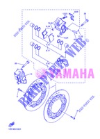 ETRIER DE FREIN AVANT pour Yamaha YZF-R6 de 2013