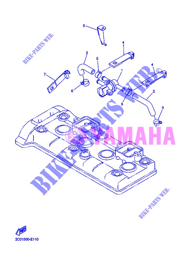 SYSTÈME D'ADMISSION D'AIR AIS pour Yamaha YZF-R6 de 2013