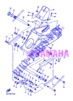 BRAS ARRIERE pour Yamaha YZF-R6 de 2013