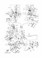 MAITRE CYLINDRE DE FREIN AVANT pour Yamaha YP400A de 2011