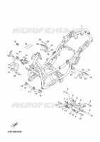 CADRE pour Yamaha YP250RA de 2011