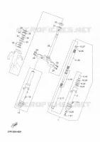 DIRECTION pour Yamaha YP250RA de 2011