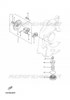 POMPE A HUILE pour Yamaha YP250RA de 2011