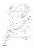 SELLE pour Yamaha YP250RA de 2011