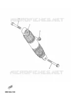 AMORTISSEUR ARRIERE pour Yamaha CS50Z de 2011