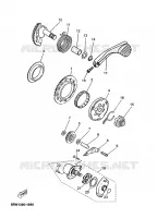 DEMARREUR pour Yamaha CS50Z de 2011