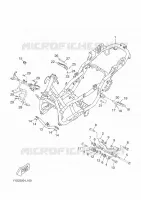 CADRE pour Yamaha YP250RA de 2012