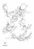 PARE BRISE pour Yamaha YP250RA de 2012