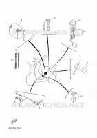PARTIE ELECTRIQUE 2 pour Yamaha CS50 de 2012