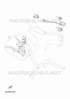 COMMODO / LEVIER pour Yamaha YN50FU de 2012