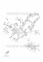 CADRE pour Yamaha YP250RA de 2013
