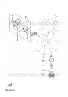 POMPE A HUILE pour Yamaha YP250RA de 2013