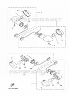CLIGNOTANT pour Yamaha MT09 de 2014