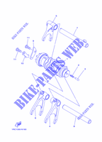 BARILLET DE SELECTION / FOURCHETTES pour Yamaha MT09 de 2014