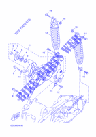 BRAS OSCILLANT / AMORTISSEUR pour Yamaha YP400RA de 2014