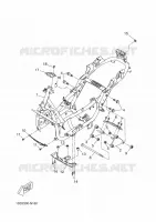 CADRE pour Yamaha YP400RA de 2014