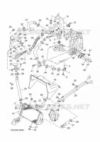 RADIATEUR / DURITES pour Yamaha YP400RA de 2014