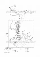RESERVOIR A ESSENCE pour Yamaha YP400RA de 2014