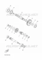 TRANSMISSION pour Yamaha YP400RA de 2014