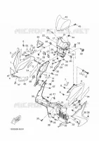 PARE BRISE pour Yamaha YP400RA de 2014