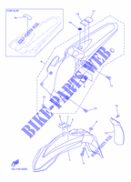 GARDE BOUE pour Yamaha YZ250F de 2014