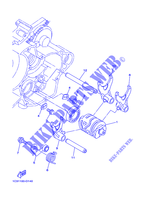BARILLET DE SELECTION / FOURCHETTES pour Yamaha YZ125 de 2014