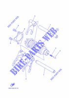 BARILLET DE SELECTION / FOURCHETTES pour Yamaha MT07 de 2014