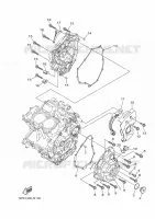 CARTER   MOTEUR 1 pour Yamaha MT07 de 2014