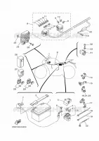 PARTIE ELECTRIQUE 1 pour Yamaha MT07 de 2014
