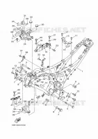 CADRE pour Yamaha MT07A de 2014