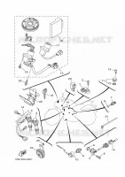 PARTIE ELECTRIQUE 2 pour Yamaha MT07A de 2014