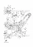 CADRE pour Yamaha MT07A de 2014