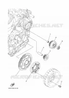 DEMARREUR pour Yamaha MT07A de 2014