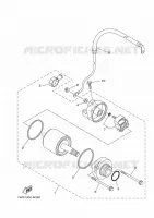 DEMARREUR pour Yamaha MT07A de 2014