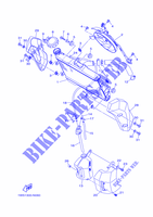 RADIATEUR / DURITES pour Yamaha MT07A de 2014