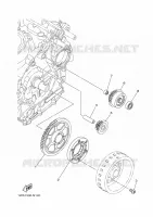 DEMARREUR pour Yamaha MT07A de 2014
