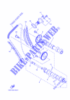 ARBRE A CAMES / CHAINE DE DISTRIBUTION pour Yamaha MT07A de 2014