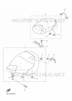SELLE pour Yamaha XV950 - XVS950CU de 2014