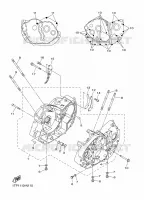 CARTER MOTEUR pour Yamaha XV950 - XVS950CU de 2014